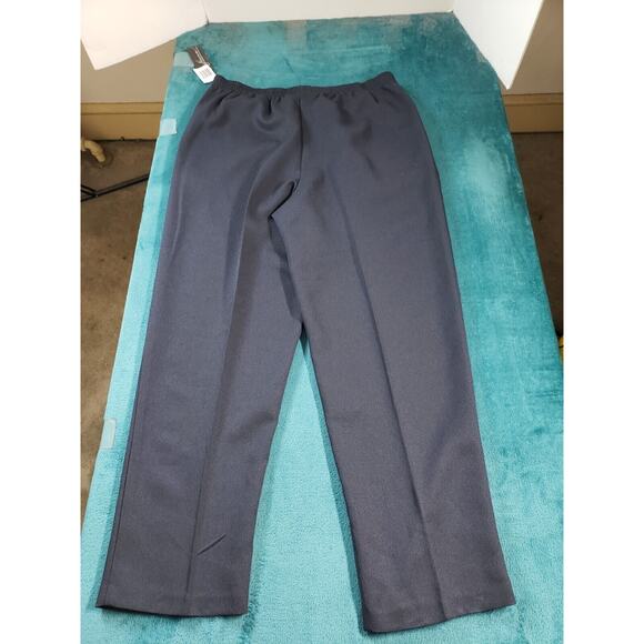 Jeno Newman Pants Jeans Sz 16 Womens Blue Pull on Elastic Waist Stretch NWT - Picture 11 of 12